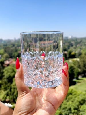 Old Fashion Whiskey Glass - Crushed Ice