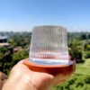 Glenn Rotating Whiskey Glass -Stripped