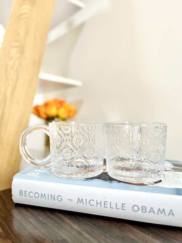 Vicky Vintage Cup -Clear
