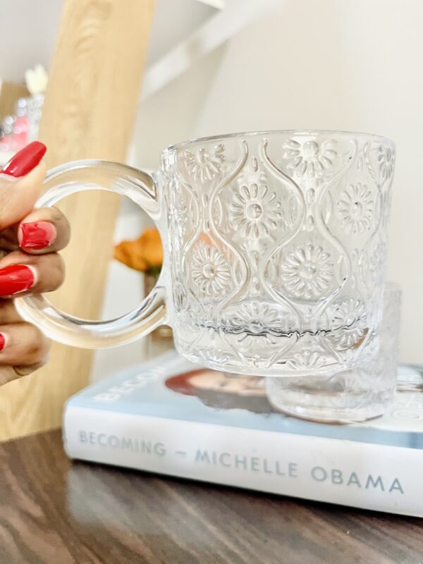 Vicky Vintage Cup -Clear