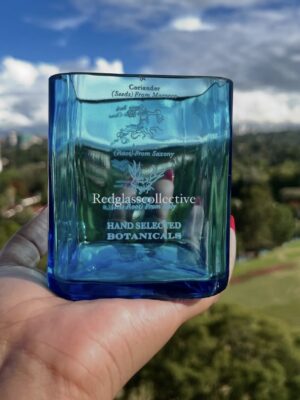 Upcycled Bombay Glass Tumbler