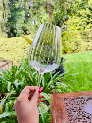 Sally Ribbed Universal Wine Glass