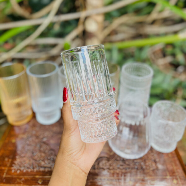 Dee Diamond Glass Tumbler