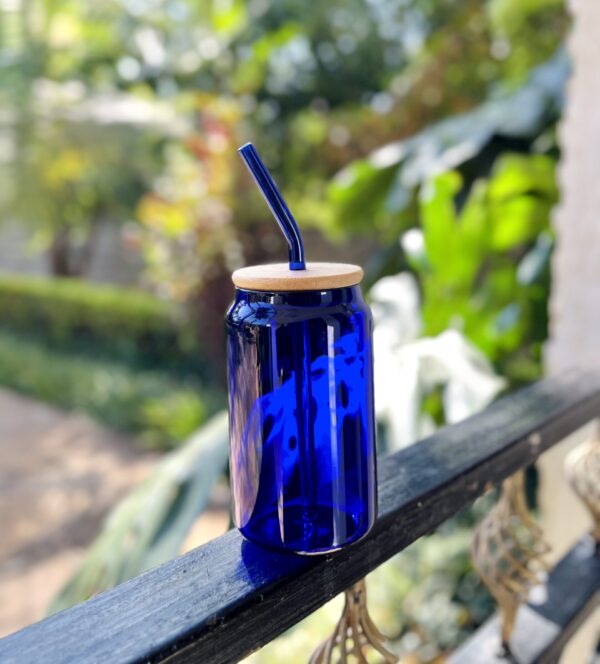 Blue Cola Can