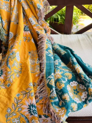 Imani Cotton Jacquard Throw Blanket