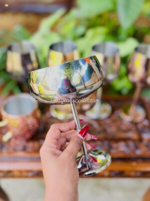 Goldie Margarita Goblet - Silver