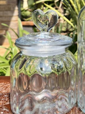 Asha Mason Jar Small - Heart