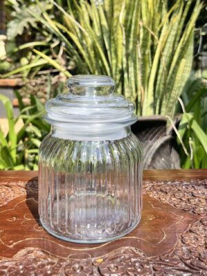 Asha Mason Jar Small - Stripped