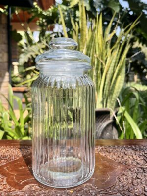Asha Mason Jar Large - Stripped