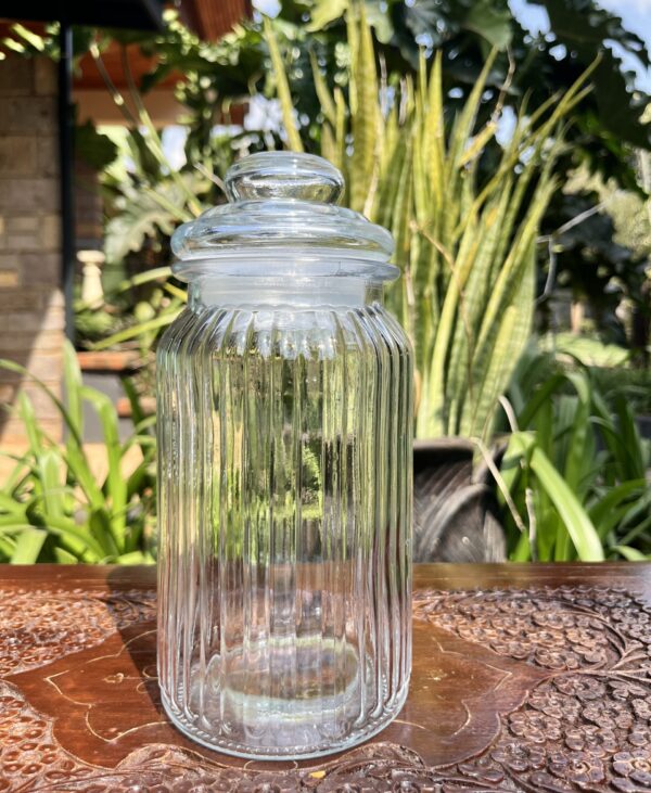 Asha Mason Jar Large - Stripped