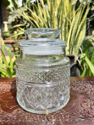 Asha Mason Jar Large - Diamond
