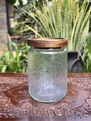 Amara Mason Jar Medium - Square