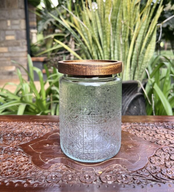 Amara Mason Jar Medium - Square